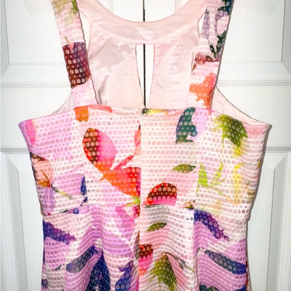 Trina Turk Sylvia. Vibrant water color print dress. Size 8. EUC worn once. - Picture 4 of 12